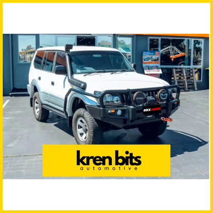 Rockarmor Premium Steel Bullbar To Suit Toyota Prado 1996-2002 Bar Replace Winch Bar