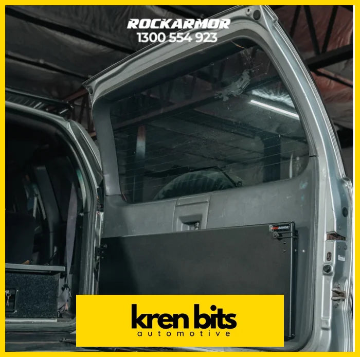 Rockarmor Rear Folding Table And Pantry To Suit Prado 120 Rear Table