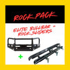 Rockarmor Rock Pack, Toyota Prado Fj150 2018-Current | Elite Bullbar + Sliders