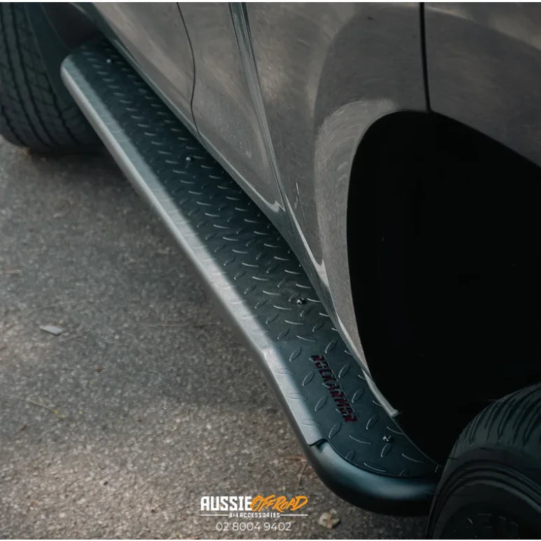 Rockarmor Rock Sliders / Side Steps To Suit Prado 150 2009-2024 - Side Steps