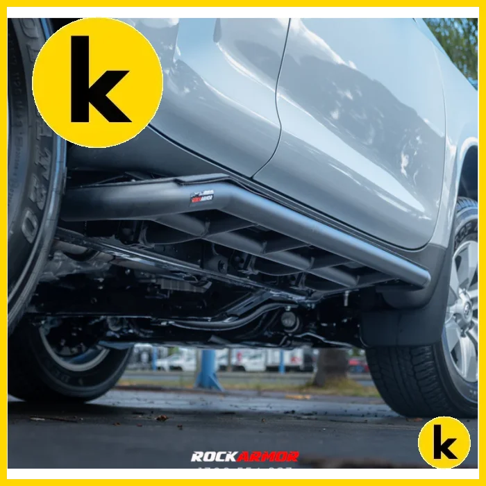 Rockarmor Rock Sliders / Side Steps To Suit Prado 150 2009-2024 Side Steps