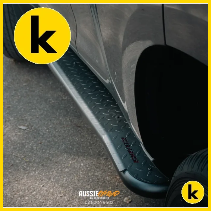 Rockarmor Rock Sliders / Side Steps To Suit Prado 150 2009-2024 Side Steps