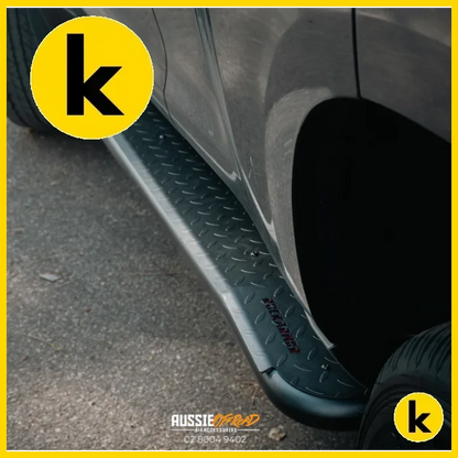 Rockarmor Rock Sliders / Side Steps To Suit Prado 150 2009-2024 Side Steps