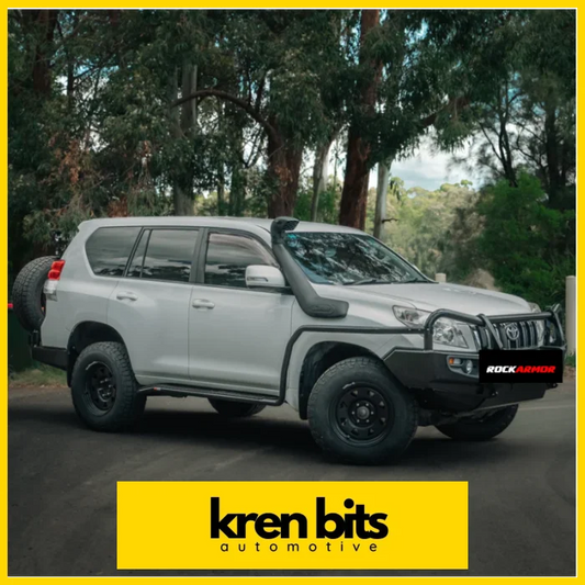 Rockarmor Rock Sliders / Side Steps To Suit Prado 150 2009-2024 Side Steps