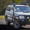 Rockarmor Steel Rockslider Side Steps To Suit Toyota Landcruiser 105 1998-2007 Series Wagon Solid Live Axle