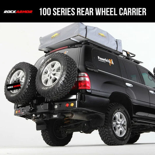 Rockarmor Steel Dual Wheel Carrier To Suit Toyota Landcruiser Fj100