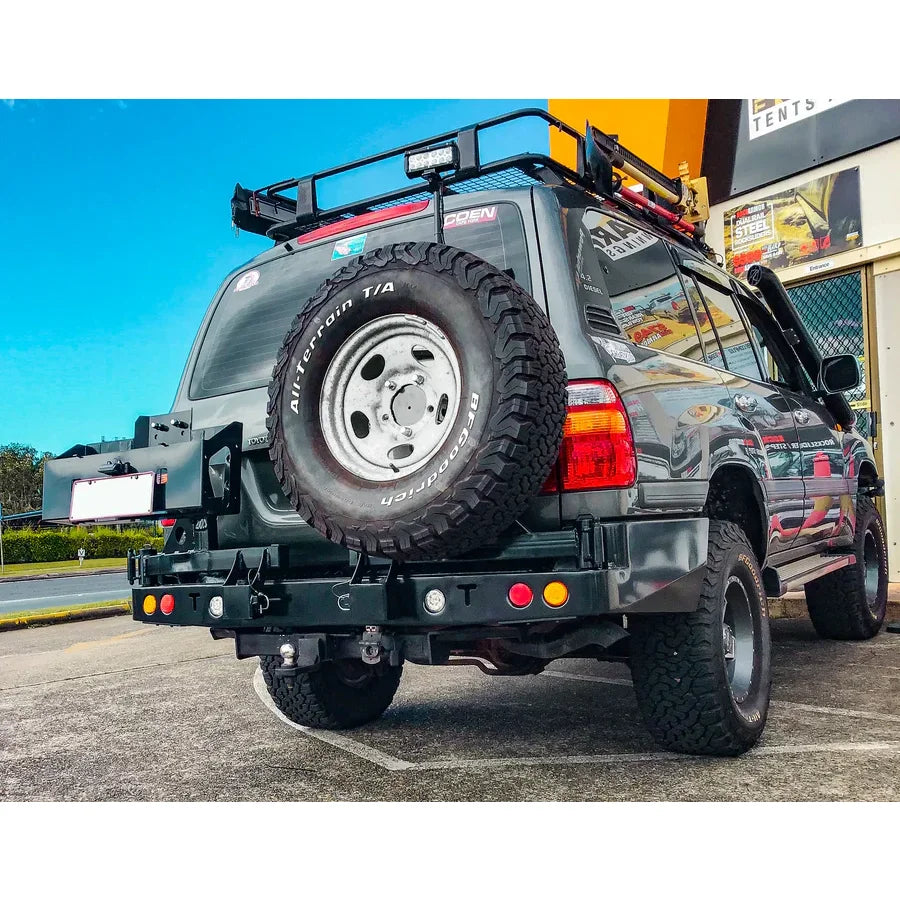 Rockarmor Steel Dual Wheel Carrier To Suit Toyota Landcruiser Fj105