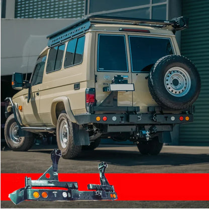 Rockarmor Steel Dual Wheel Carrier To Suit Toyota Landcruiser Fj75,