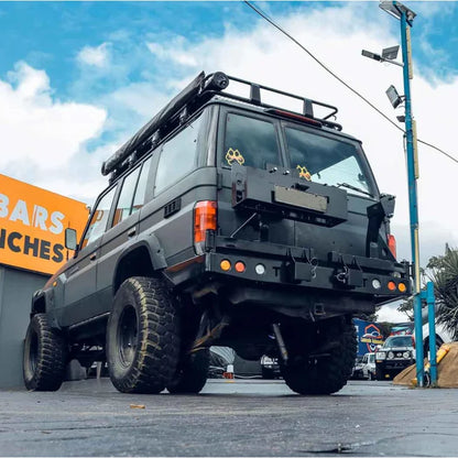 Rockarmor Steel Dual Wheel Carrier To Suit Toyota Landcruiser Fj75,