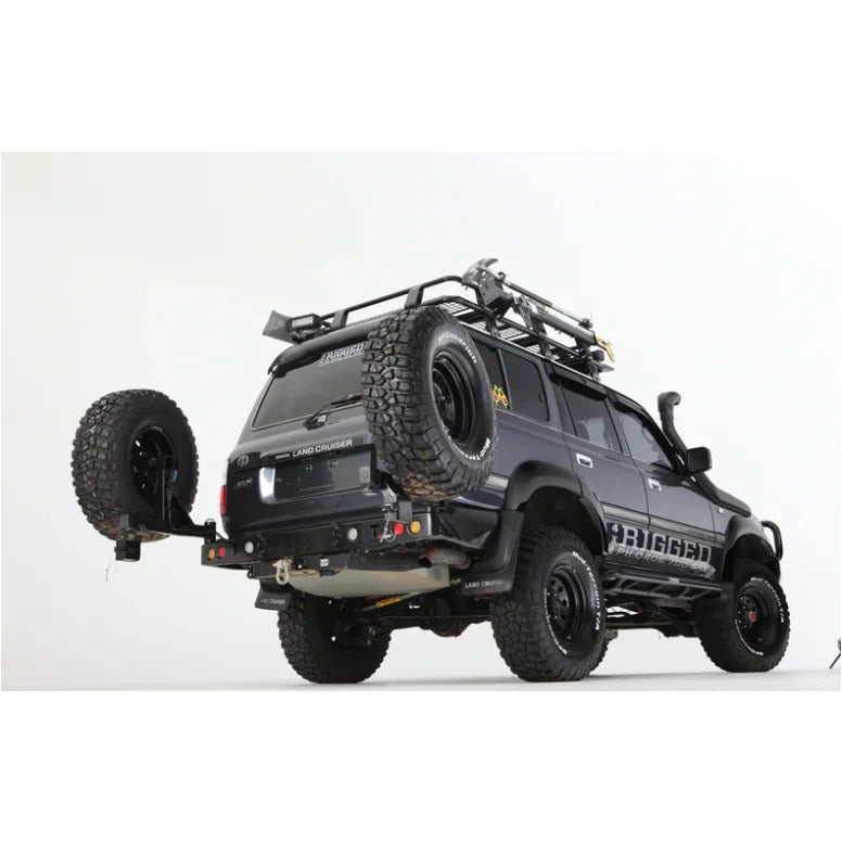 Rockarmor Steel Dual Wheel Carrier To Suit Toyota Landcruiser Fj80