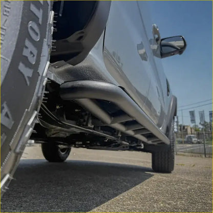 Rockarmor Steel Rockslider Side Steps To Suit Ford Ranger NEXTGEN 22+
