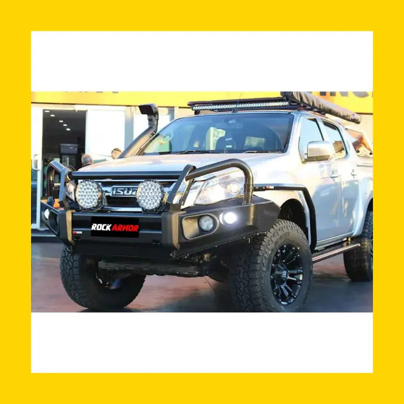 Rockarmor Steel Rockslider Side Steps To Suit Isuzu D-Max
