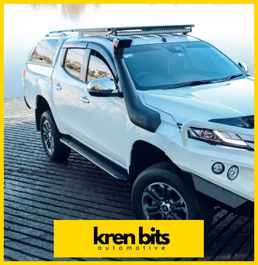 Rockarmor Steel Rockslider Side Steps To Suit Mitsubishi Triton Mq & Mr 2015 To Current Side Steps