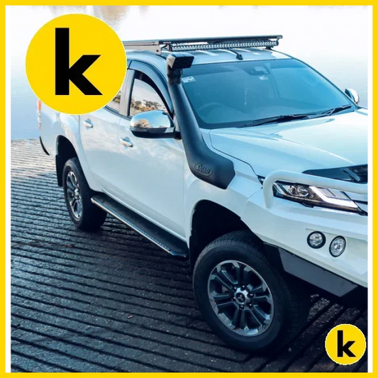 Rockarmor Steel Rockslider Side Steps To Suit Mitsubishi Triton Mq & Mr 2015 To Current Side Steps