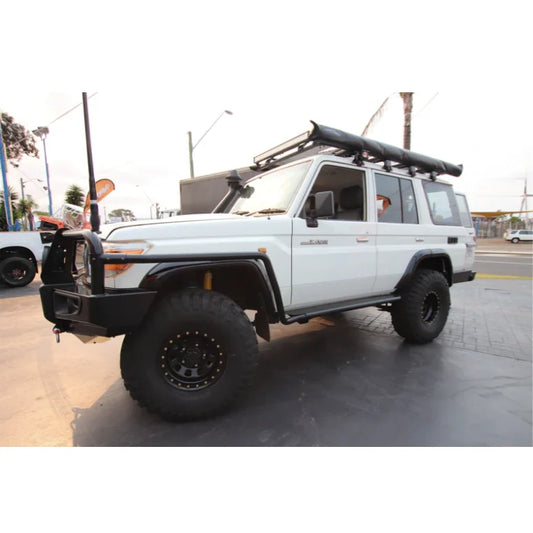 Rockarmor Steel Rockslider Side Steps To Suit Toyota Landcruiser 76