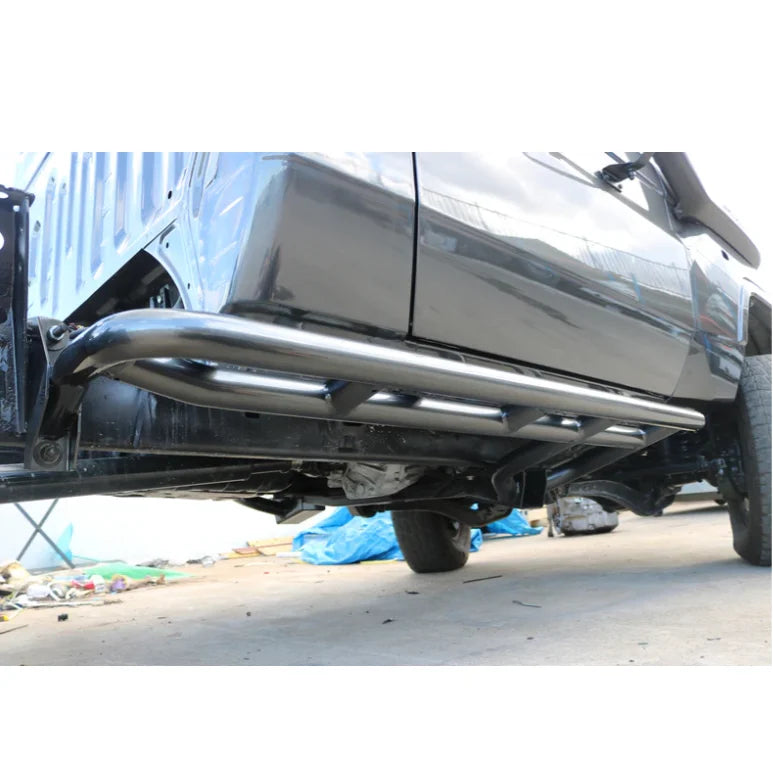 Rockarmor Steel Rockslider Side Steps To Suit Toyota Landcruiser 76