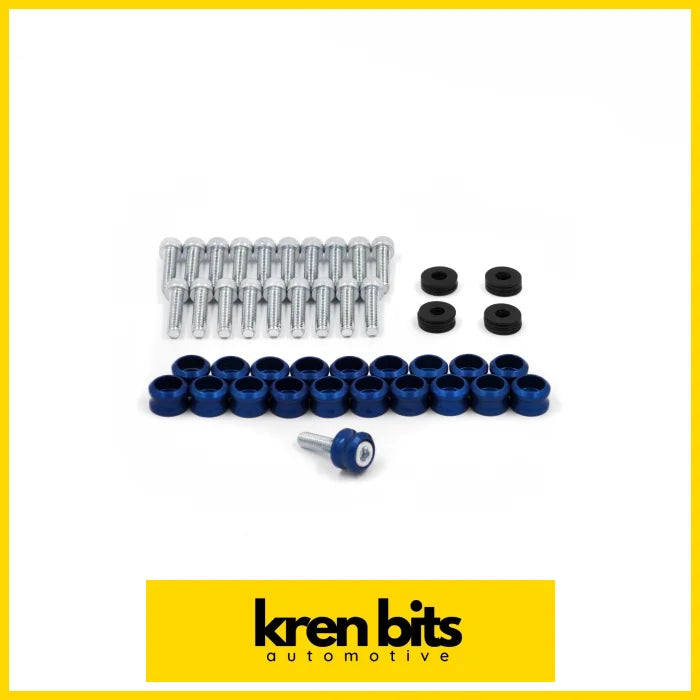 Rocker Cover Dress-Up Kit For Nissan Rb Engines Blue