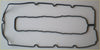 Black rubber rocker cover gasket with rectangular cutout and wavy edges for ford 25 30 td cdvi tdci engines