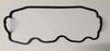 Black rubber rocker gasket with wavy lower edge and side loops for mitsubishi shogun pajero montero voyager 3.0 v6