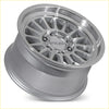 Silver rota alloy wheel with multi-spoke design and polished finish from roh apollo 17x9 6x139.7 12 offset