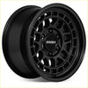 Black matte finish roh lotus alloy wheel with rugged multi spoke design 17x9 6x139.7 12 offset