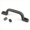 Black plastic roof grab handle with two matching black caps for toyota hilux rn ln 1988 1997