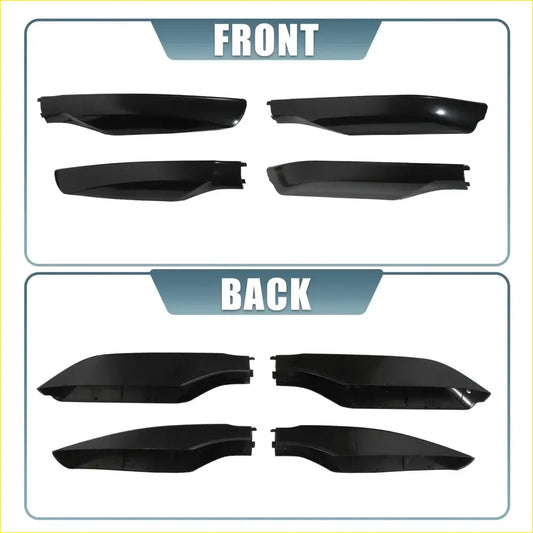 Roof Rack Bar Rail End Covers for Toyota Land Cruiser (2010-2018) - Exterior Accessories