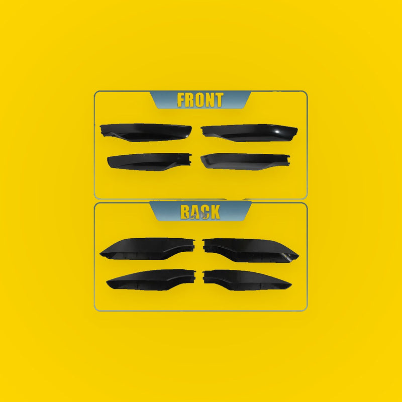 Roof Rack Bar Rail End Covers for Toyota Land Cruiser (2010-2018)