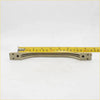 Beige plastic roof rail handle for nissan d21 navara 1985-1999 with integrated mounting brackets and pre-drilled holes