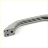 Gray rubber roof rail handle seal for nissan d21 navara 1985-1999 with curved flexible design and three ridges