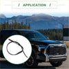 Black rubber weatherstrip roof sealing strip for toyota tundra crewmax sunroof trim truck door seals
