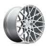 Rotiform Blq R110 Gloss Silver Machined