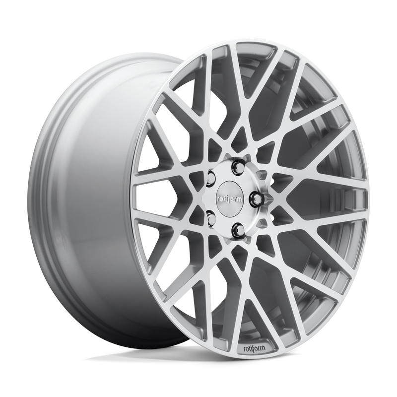 Rotiform Blq R110 Gloss Silver Machined