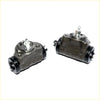 Black cast iron rr wheel brake cylinder drum brake assembly with metallic fittings for mitsubishi galant eterna 2wd sedan