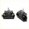 Black cast iron drum brake calipers with threaded metal fittings for mitsubishi galant rr wheel brake cylinder set