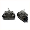Black cast iron rr wheel brake cylinder drum brake calipers with silver threaded fittings for mitsubishi galant eterna 87-94
