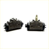 Black cast iron rr wheel brake cylinders with threaded fittings and rubber seals for mitsubishi triton l200 strada 1996-2006