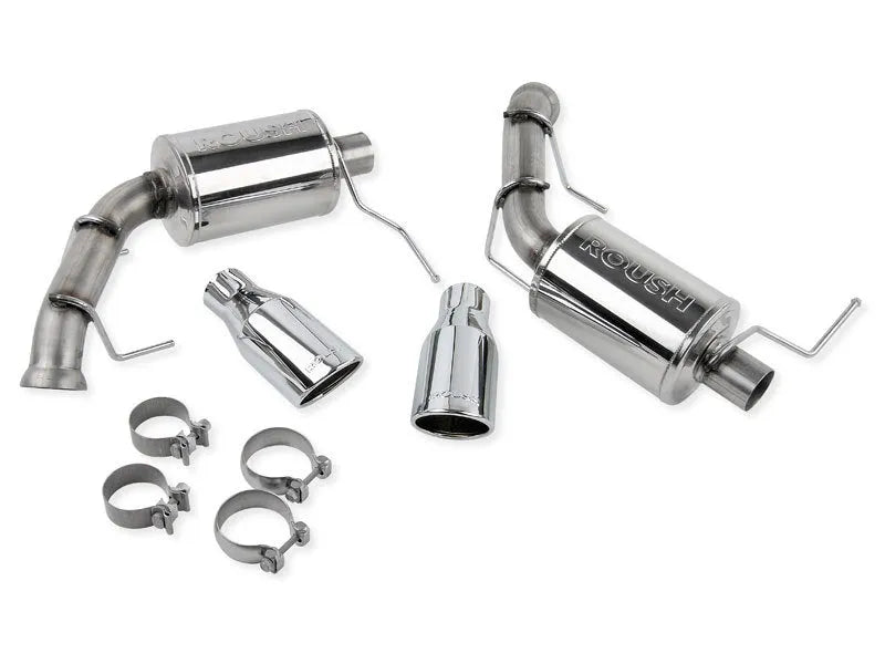 Roush Performance Enhanced Sound Dual Axle-Back w/ Round Tips (Mustang 11-14)