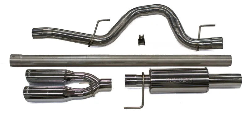 Roush Performance Side Exit Performance Exhaust System (F-150 GEN 7 12-14 Incl. SVT Raptor) — fits Ford F-150 Gen 7
