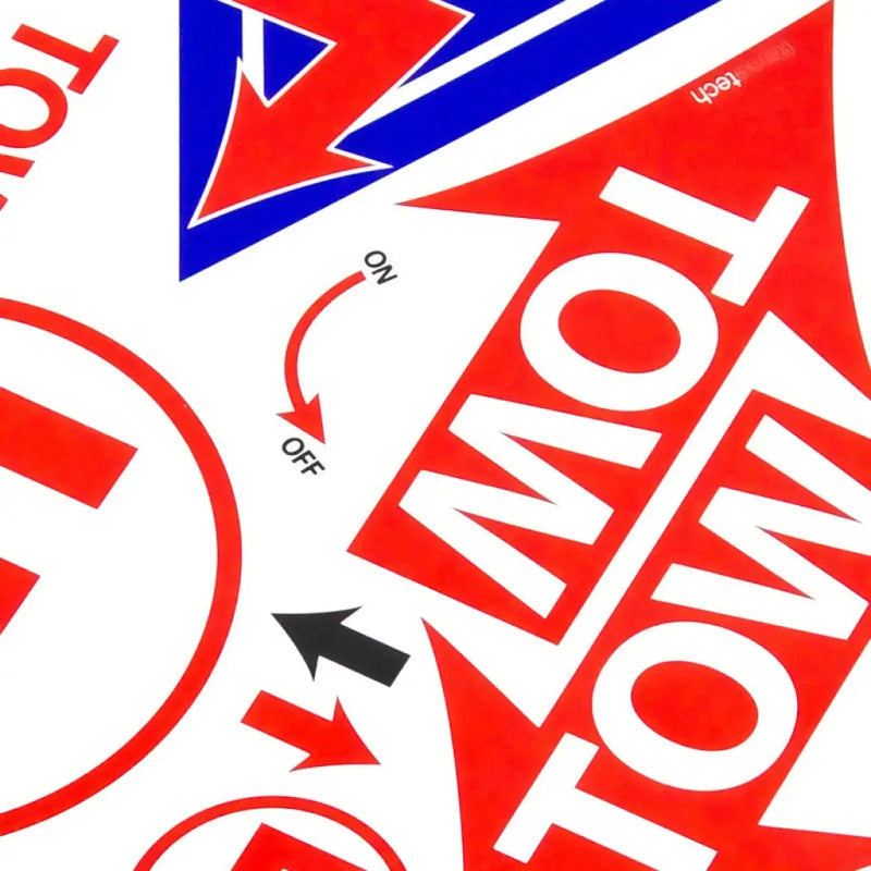 Racetech Motorsport Decal Set - Australian Flags
