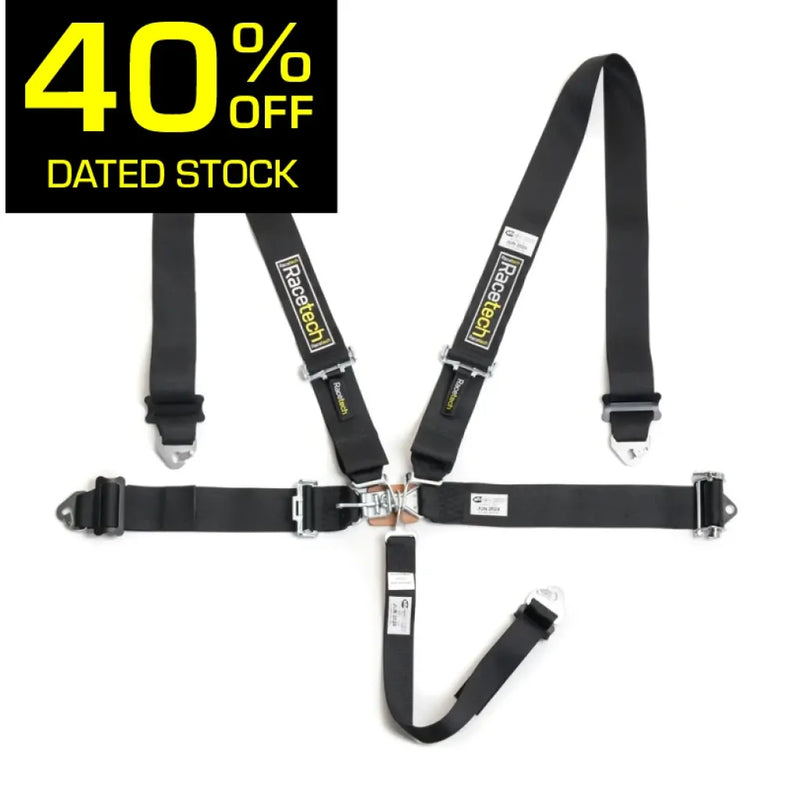 Racetech Lever Latch Ratchet 5-point Harness - SFI Approved