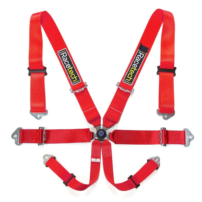 Racetech Magnum 6-point Harness - FIA Approved - Blue - 2030