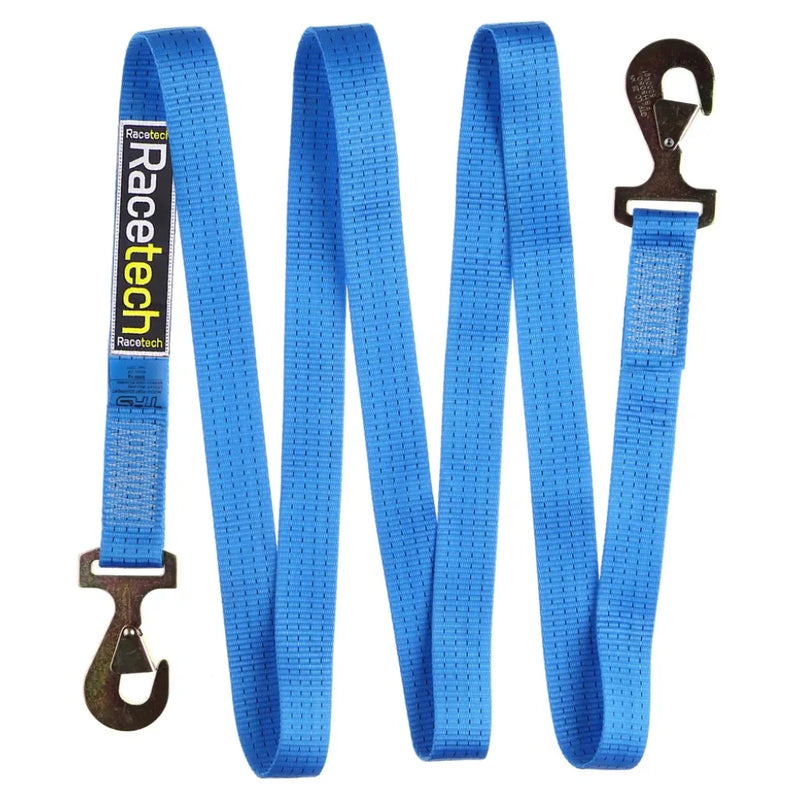 Racetech Tow Rope - 4m Long - Blue
