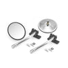 Rugged Ridge 97-18 Jeep Wrangler Stainless Steel Round Quick Release Mirror Relocation Kit (image 2)
