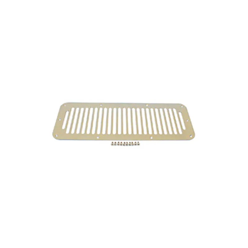 Rugged Ridge 11117.02 76-95 Jeep CJ / Jeep Wrangler Stainless Steel Cowl Vent Cover