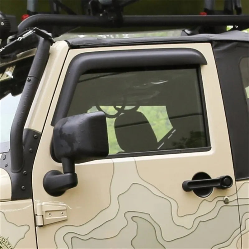 Rugged Ridge 11349.11 Window Visors Matte Black 07 | Kren Offroad NZ
