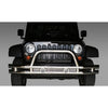 Rugged Ridge 3-In Front Tube Bumper Stainless 07-18 Jeep Wrangler (image 2)