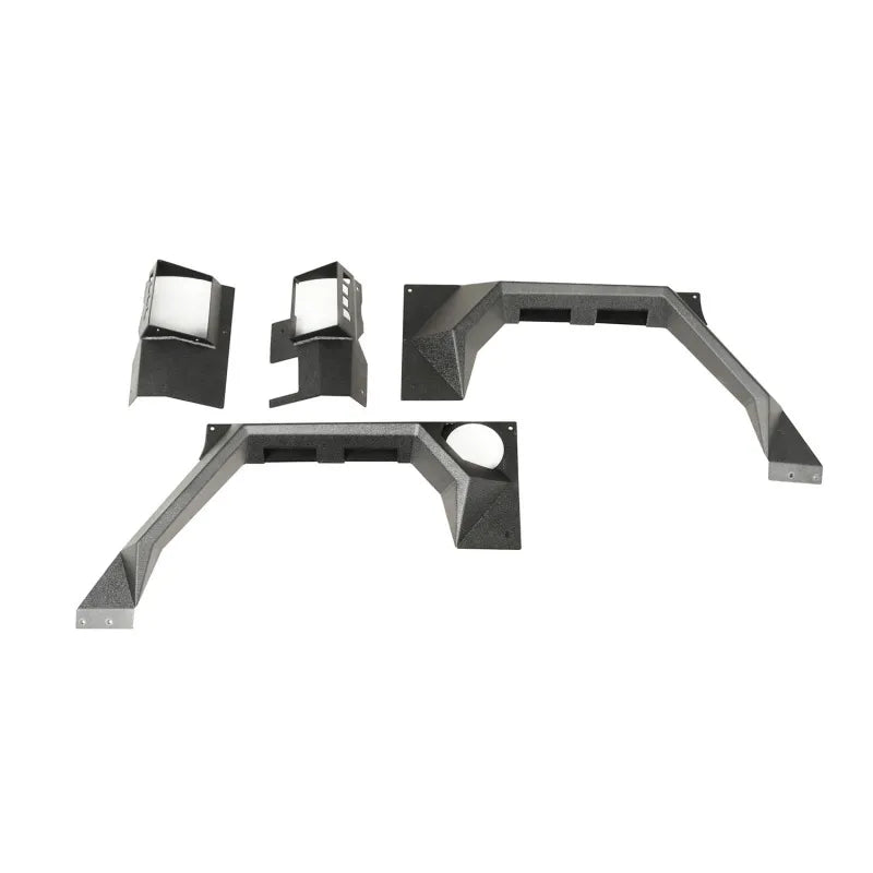 Rugged Ridge 11615.02 XHD Rear Armor Fenders Pair 4 Dr 07-18 Jeep Wrangler JKU