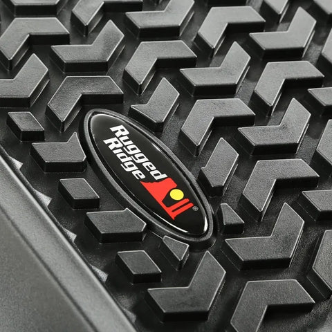 Rugged Ridge 12950.01 Floor Liner Rear Black 2007- | Kren Offroad NZ