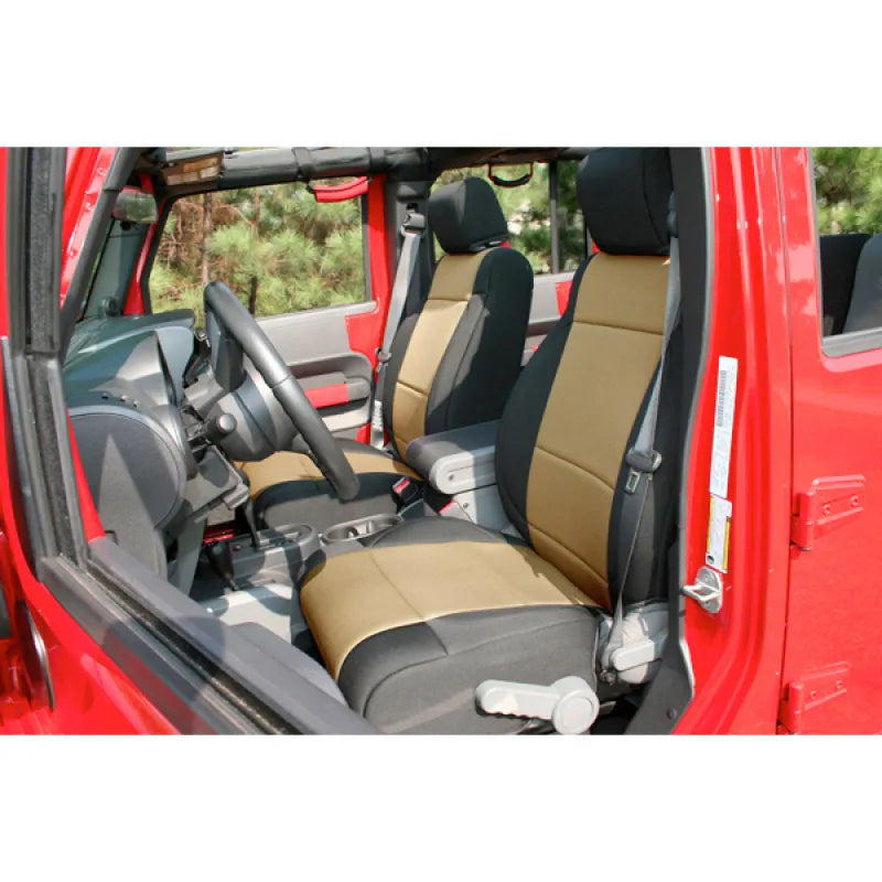 Rugged Ridge 13215.04 Neoprene Front Seat Covers 11-18